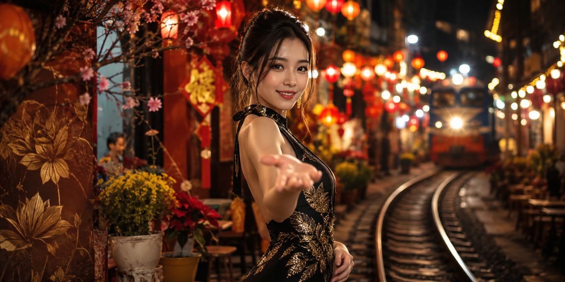 Người chơi nhận thưởng sự kiện Tết tại Hà Nội